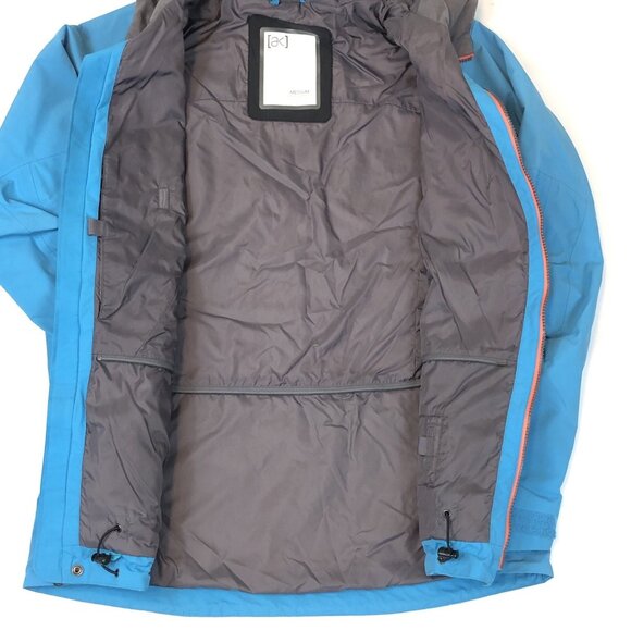 Burton Womens Snowboard ak Blade Gore Tex Jacket Hooded Full Zip Jacket Medium - Picture 7 of 16